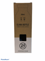 24BOTTLES- Clima Stone Tuxedo Black 500 ml