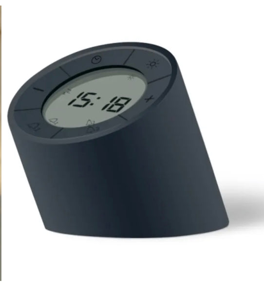 GINGKO - light alarm clock / black